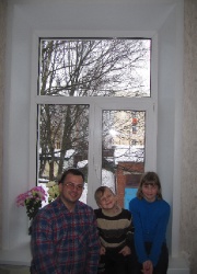Андрей Беляков с детьми